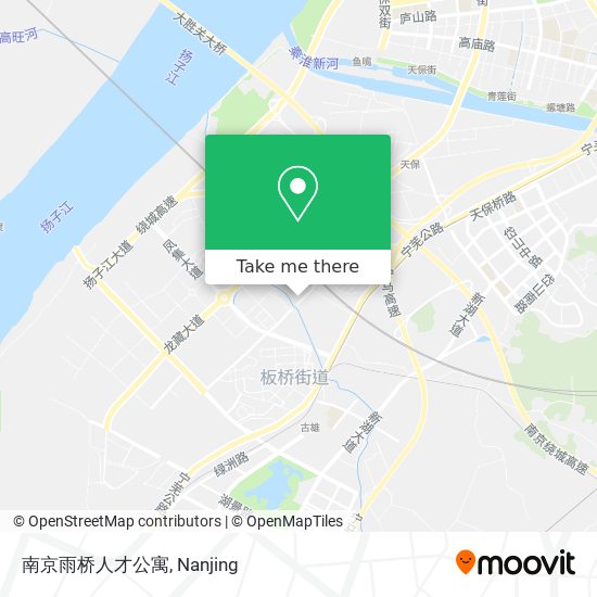 南京雨桥人才公寓 map