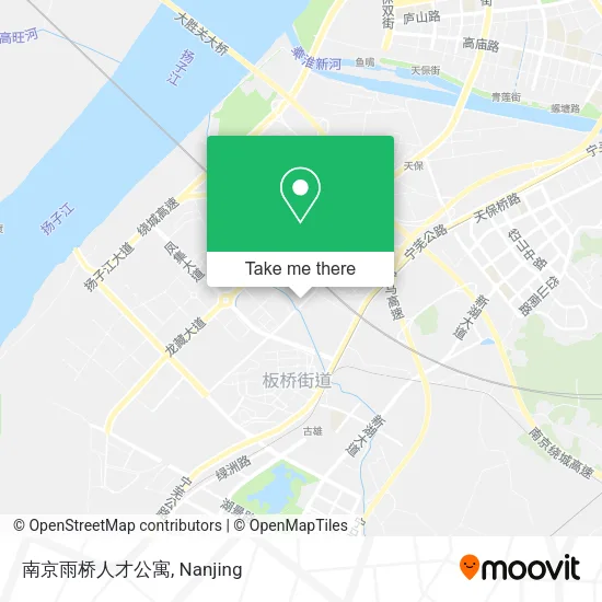 南京雨桥人才公寓 map