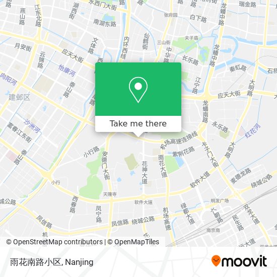 雨花南路小区 map
