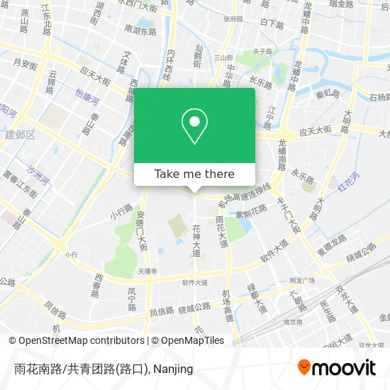 雨花南路/共青团路(路口) map