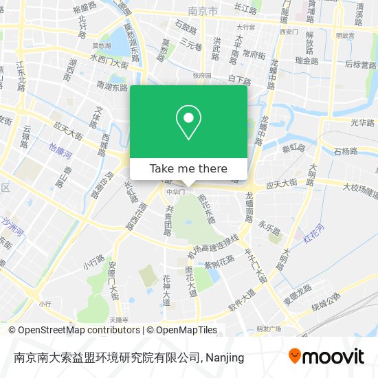 南京南大索益盟环境研究院有限公司 map