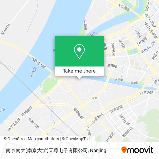 南京南大(南京大学)天尊电子有限公司 map