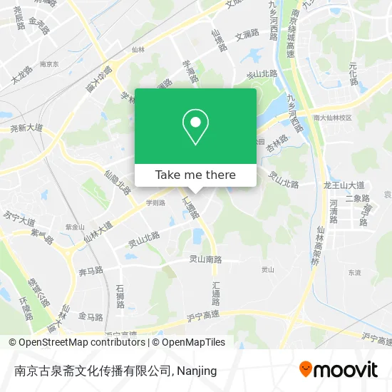 南京古泉斋文化传播有限公司 map