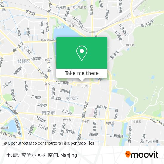 土壤研究所小区-西南门 map