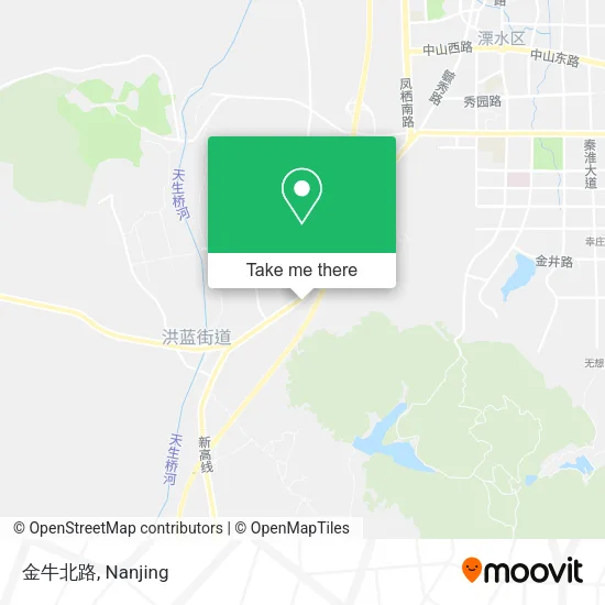 金牛北路 map