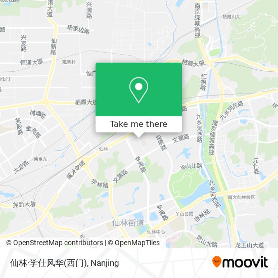 仙林·学仕风华(西门) map