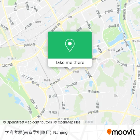 学府客栈(南京学则路店) map