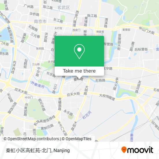 秦虹小区高虹苑-北门 map