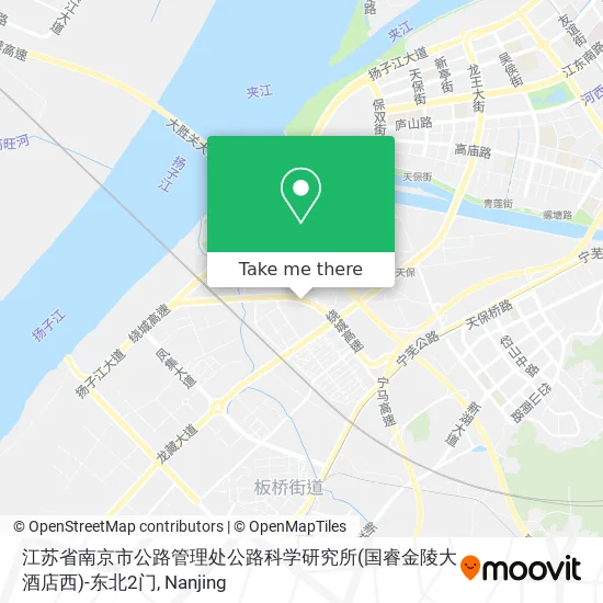 江苏省南京市公路管理处公路科学研究所(国睿金陵大酒店西)-东北2门 map