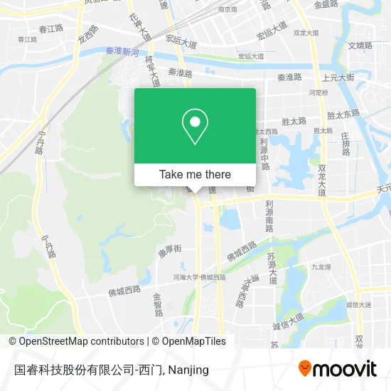 国睿科技股份有限公司-西门 map