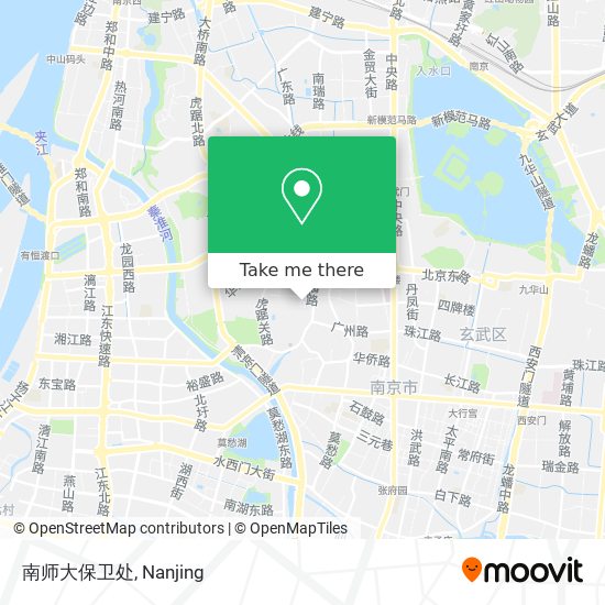 南师大保卫处 map