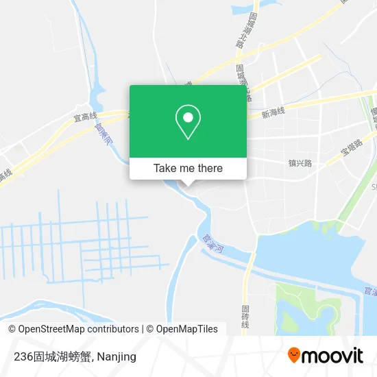 236固城湖螃蟹 map