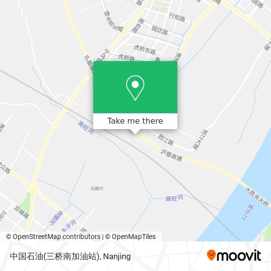 中国石油(三桥南加油站) map