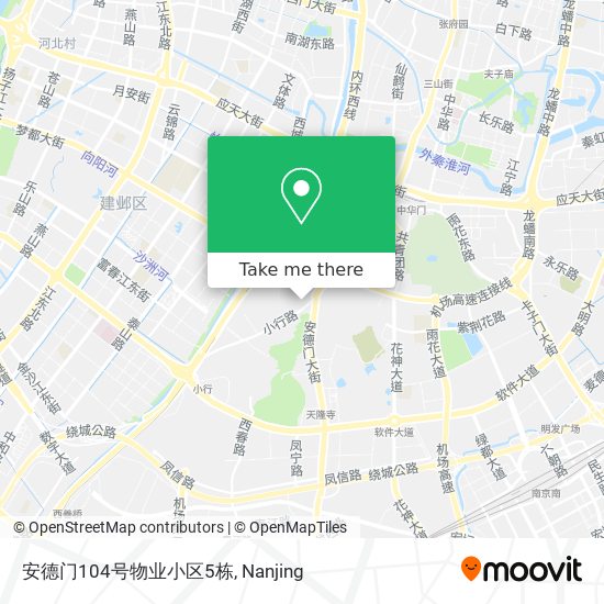 安德门104号物业小区5栋 map