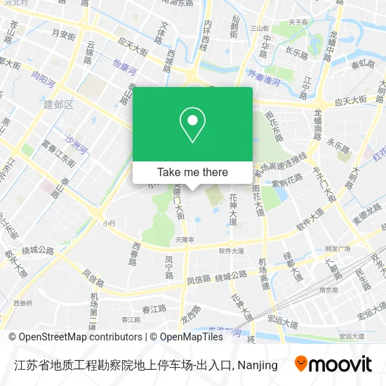 江苏省地质工程勘察院地上停车场-出入口 map