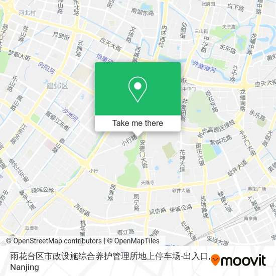 雨花台区市政设施综合养护管理所地上停车场-出入口 map
