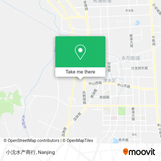 小沈水产商行 map