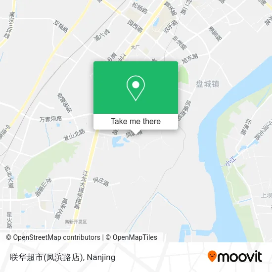 联华超市(凤滨路店) map