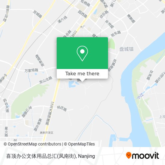 喜顶办公文体用品总汇(凤南街) map