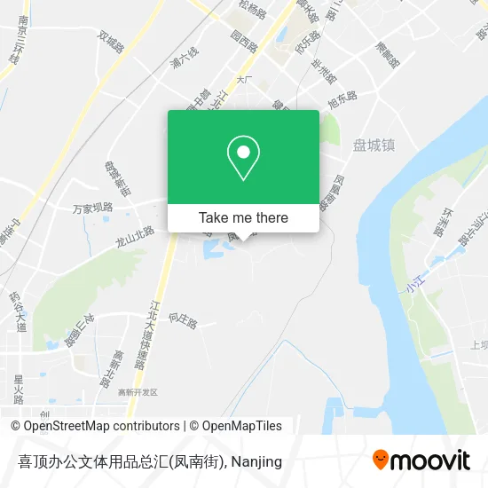 喜顶办公文体用品总汇(凤南街) map