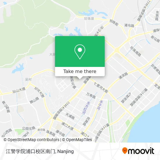 江警学院浦口校区南门 map