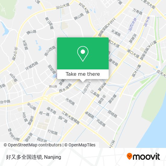 好又多全国连锁 map