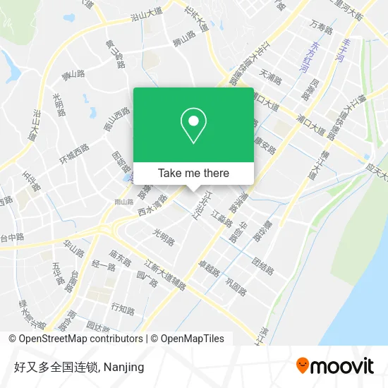 好又多全国连锁 map