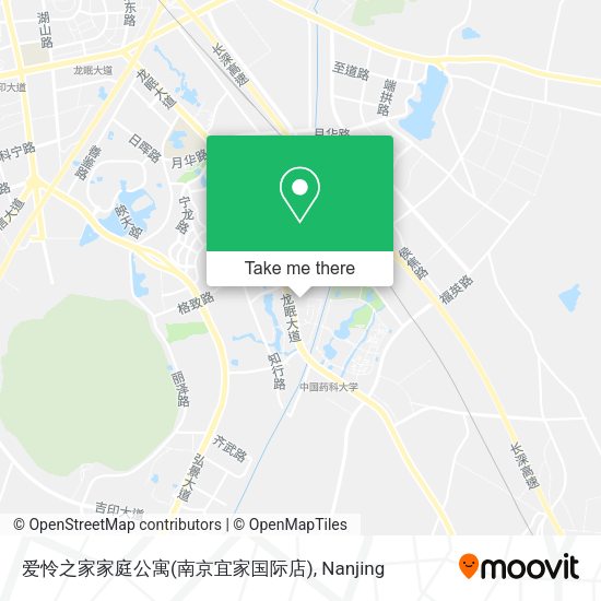 爱怜之家家庭公寓(南京宜家国际店) map