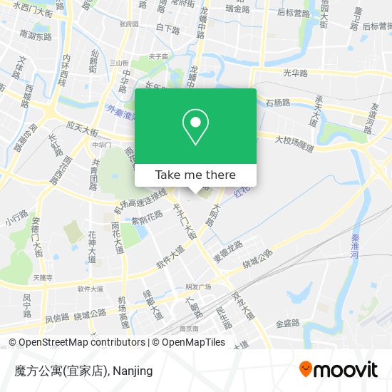 魔方公寓(宜家店) map