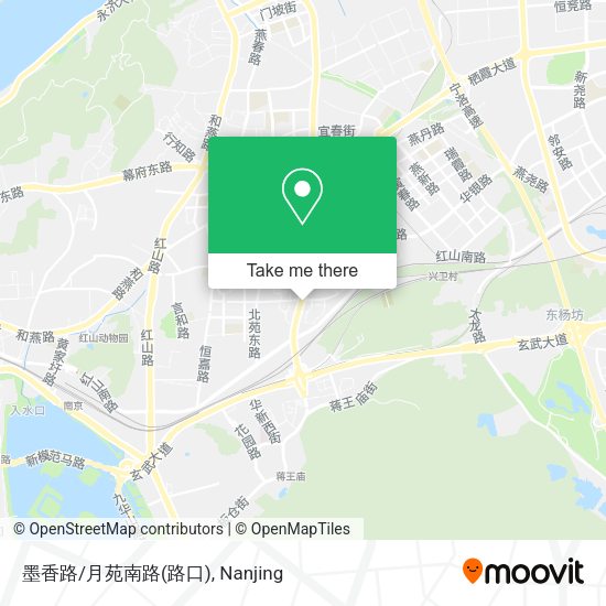 墨香路/月苑南路(路口) map
