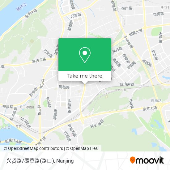 兴贤路/墨香路(路口) map