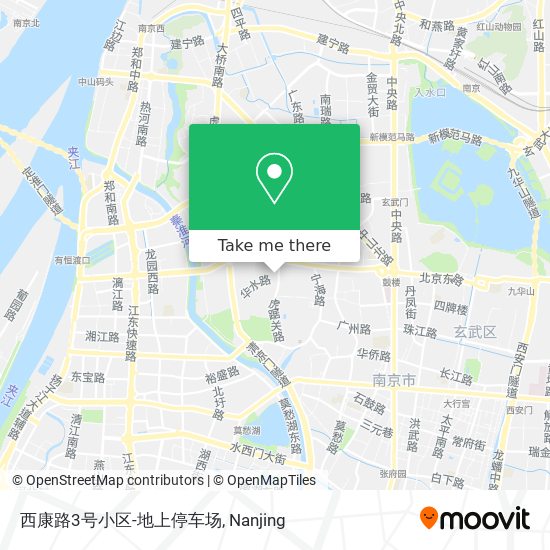 西康路3号小区-地上停车场 map