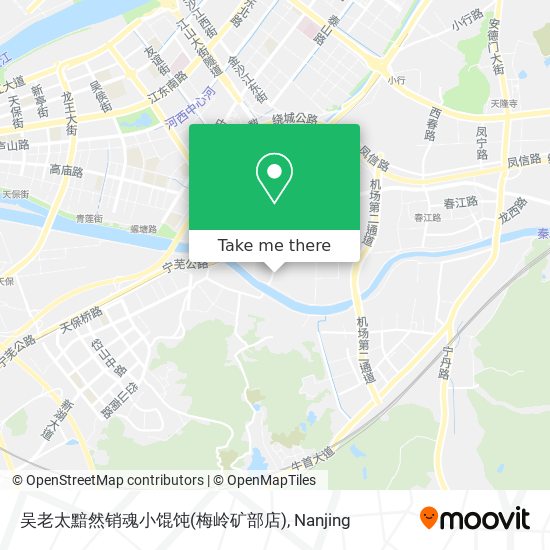 吴老太黯然销魂小馄饨(梅岭矿部店) map