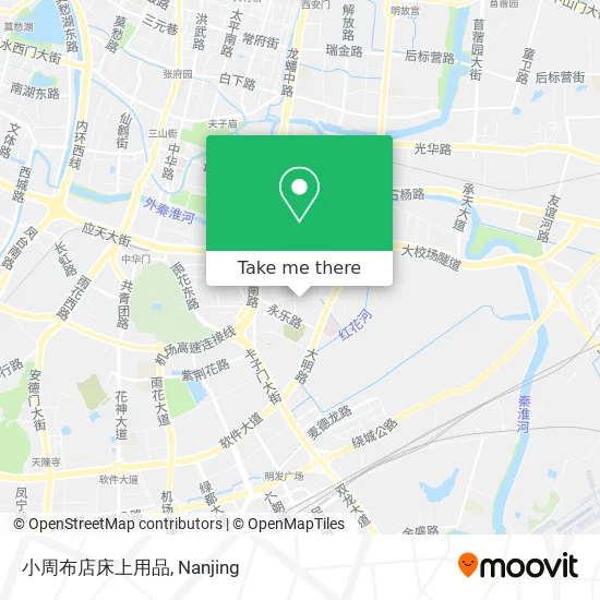 小周布店床上用品 map