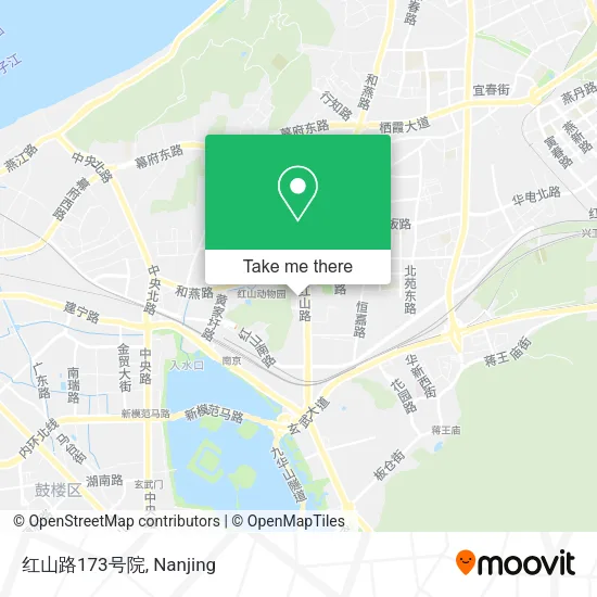 红山路173号院 map