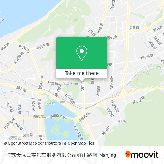 江苏天泓雪莱汽车服务有限公司红山路店 map