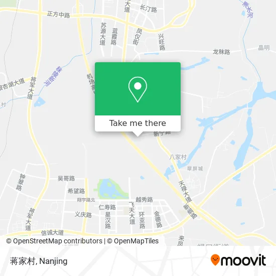 蒋家村 map