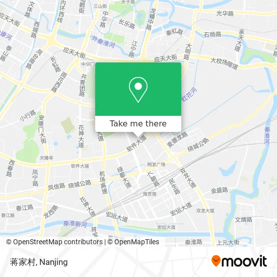 蒋家村 map