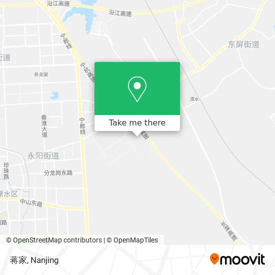 蒋家 map