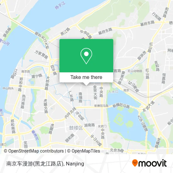 南京车漫游(黑龙江路店) map