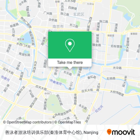 善泳者游泳培训俱乐部(秦淮体育中心馆) map