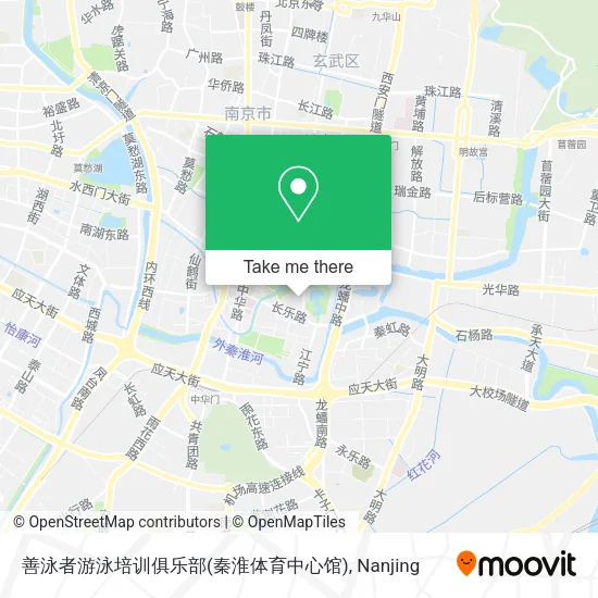 善泳者游泳培训俱乐部(秦淮体育中心馆) map