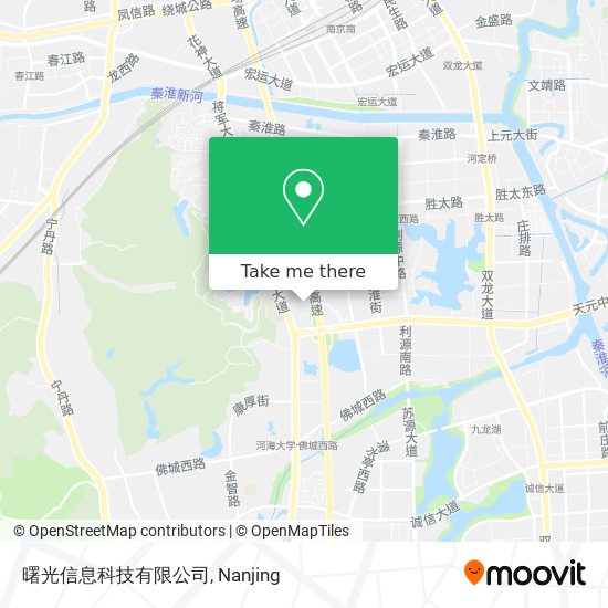 曙光信息科技有限公司 map