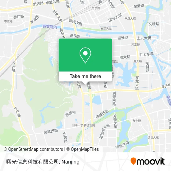 曙光信息科技有限公司 map