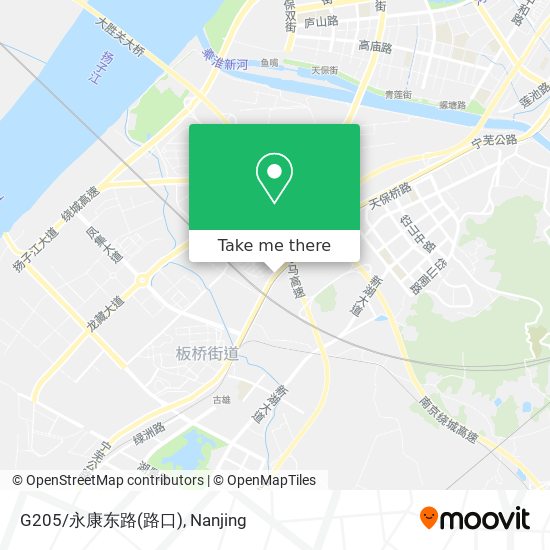 G205/永康东路(路口) map