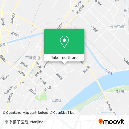 南京扬子医院 map
