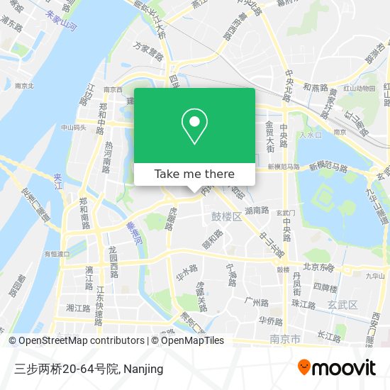 三步两桥20-64号院 map