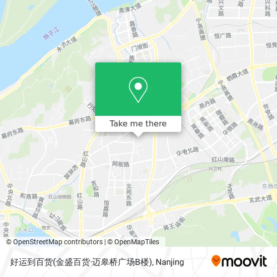 好运到百货(金盛百货·迈皋桥广场B楼) map