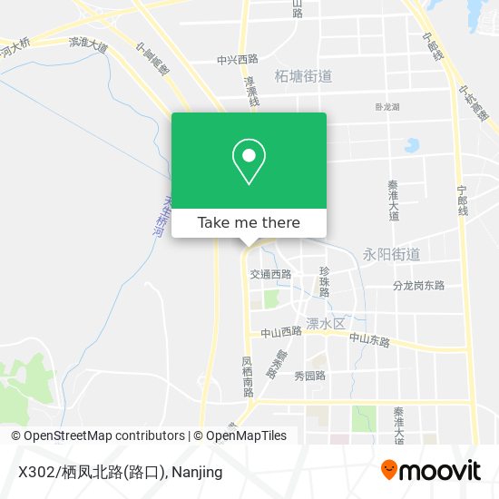 X302/栖凤北路(路口) map