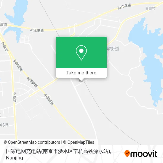 国家电网充电站(南京市溧水区宁杭高铁溧水站) map